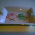 Iso posliini tuhkakuppi leimattu Paris Porcelaine de Limoges - pikkukuva 1