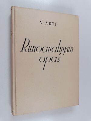 V. Arti : Runoanalyysin opas