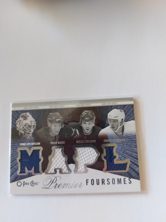 2009-10 OPC Premier Gustavsson/Bozak/Stalberg/Hanson /25