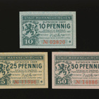 Saksa Notgeld 10, 25, 50 Pfg, Markneukirchen 1919 - pikkukuva 2