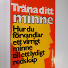 Joan Minninger : Träna ditt minne : hur du förvandlar ett... - pikkukuva 1