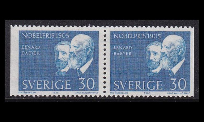 Ruotsi 542DD ** Nobel-voittajia (1965)