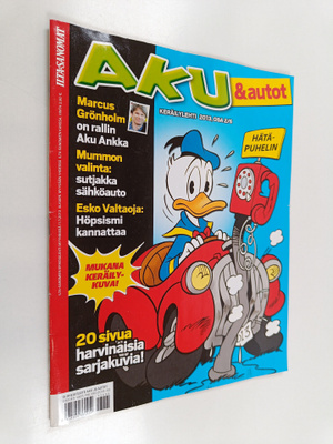 Walt Disney : Aku ja autot : keräilylehti 2013, osa 2/6