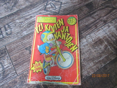 Aku Ankan taskukirja 118 - Yli kivien ja kantojen (1.Painos)