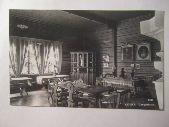 VANHA Postikortti Kotka 1950-l Alkup.Mallikappale