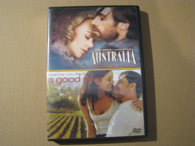 AUSTRALIA & A GOOD YEAR ( tupla-dvd )