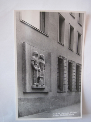 VANHA Postikortti Vaasa 1950-luku Alkup.Mallikappale