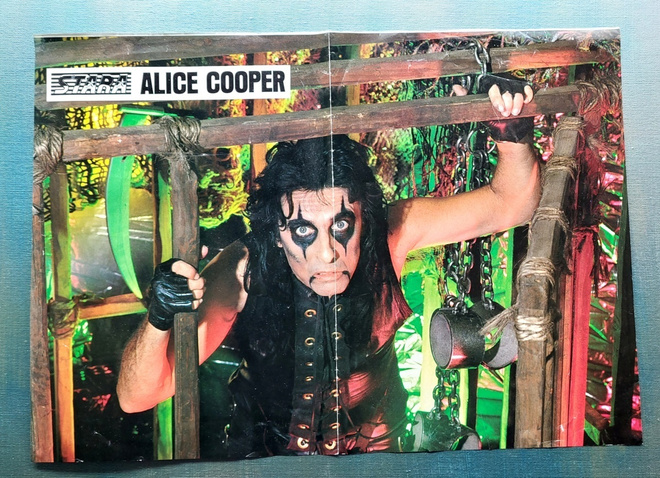 Alice Cooper / Accept Udo - posteri 80 -luvulta