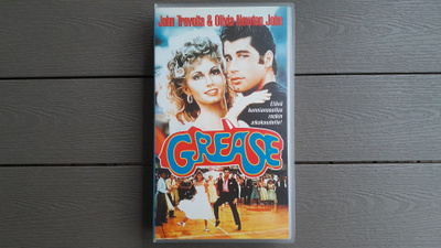 VHS: GREASE (John Travolta, Olivia Newton John 1977/?)