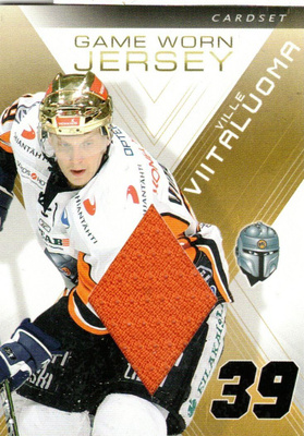 2010-11 Cardset VILLE VIITALUOMA HPK Jersey