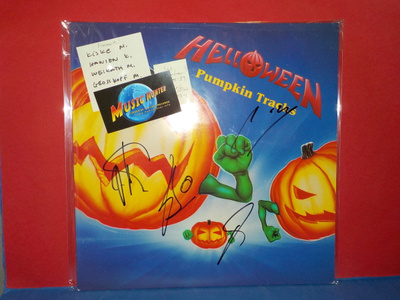 HELLOWEEN - PUMPKIN TRACKS EX+/EX+ +NIMMARIT LP