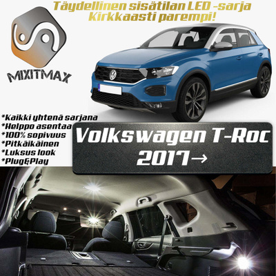 Volkswagen T-Roc Sisätilan LED-sarja 6-osainen