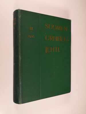 Arvo (toim.) Vartia : Suomen urheilulehti 1906 : IX vuosi...