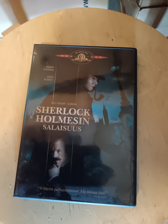 Sherlock Holmesin salaisuus dvd
