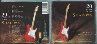 THE SHADOWS . CD-LEVY . 20 YEARS OF THE SHADOWS
