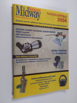 Midway Suomi : tuoteluettelo 2004
