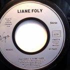 LIANE FOLY :: AU FUR ET Å MESURE :: VINYYLI 7" 1990 - pikkukuva 3