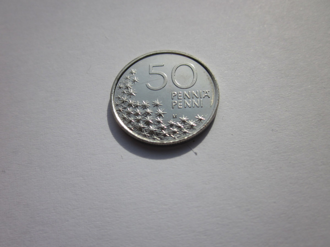 50 penniä, UNC, v. 1996