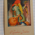Wanha 11x7cm, Pukki oven takana,nyrkkiposti - pikkukuva 1