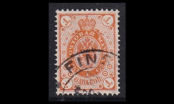 35 o Rengasmerkki 1 kop (1891)