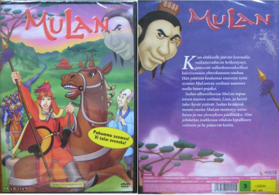 MULAN - DVD  [Puhumme Suomea]