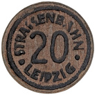 Leipzig 20 Pfennigs 1920 - pikkukuva 1