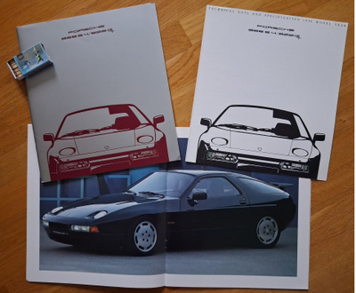1990 Porsche 928 S4 / 928 GT esite - 42 sivua - KUIN UUSI