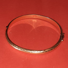 Kultainen rannekoru 585 14K halk. 5,6cm ei kaiverruksia - pikkukuva 5