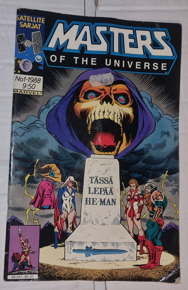 Sarjakuva Masters of the Universe 1/1988 Suomi