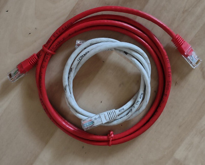 Verkkokaapeli Cat 6 1m & 2m