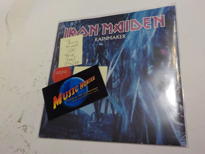 IRON MAIDEN - RAINMAKE 7'' SINGLE  UUSI ! MUUTAMA JÄLJELLÄ!!