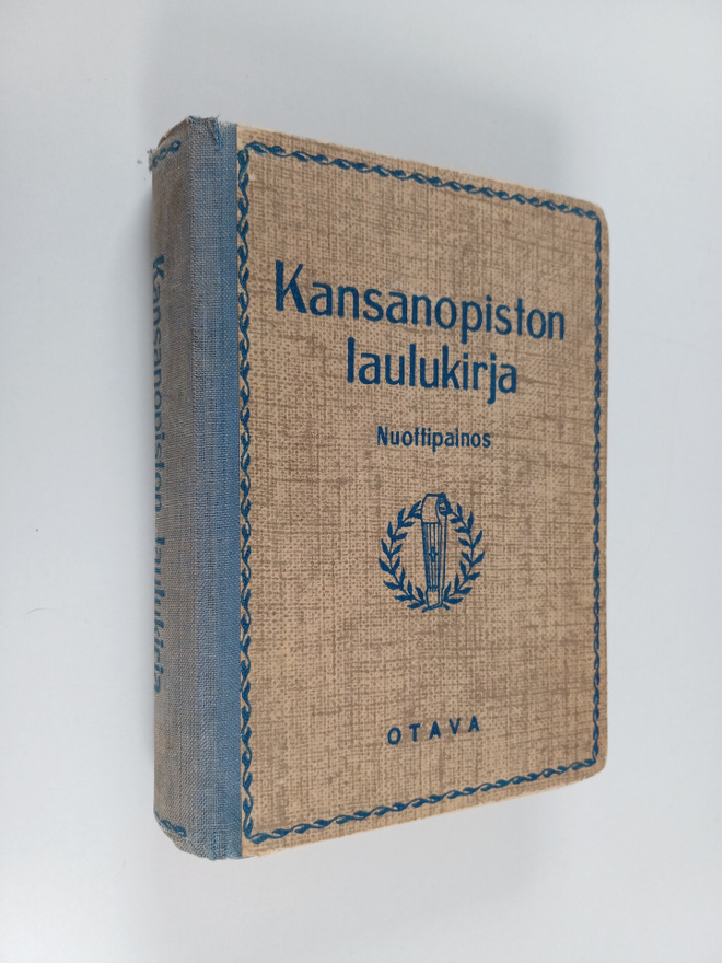 Kansanopiston laulukirja : nuottipainos