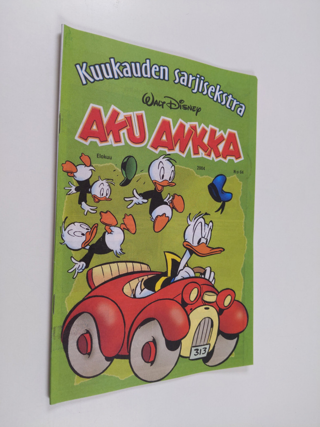 Walt Disney : Aku Ankka : kuukauden sarjisekstra elokuu 2004