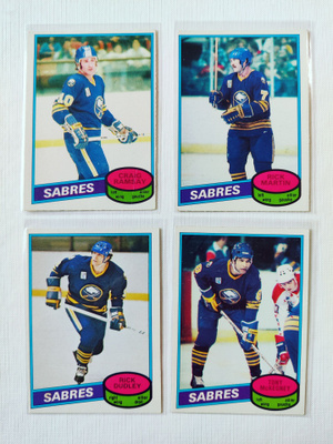 80-81 Opc - Buffalo Sabres 4kpl