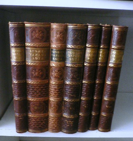 Kai Donner Suomen Vapaussota  I - VIII  1.p.