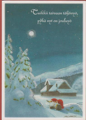 Kjell E Midthun Tontut talviyössä