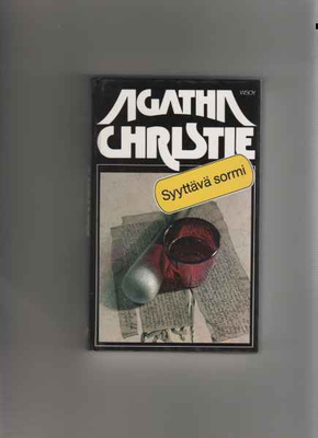 Christie,Agatha: Syyttävä sormi, WSOY 1990, yvk.,5.p.,hyväku