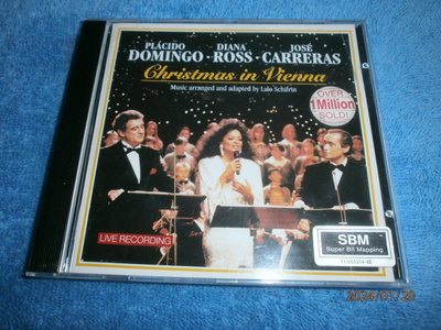 DOMINGO - ROSS -  CARRERAS - CHRISTMAS IN VIENNA - CD