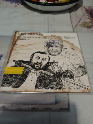 Maan Hiljaiset – Riistovallan Monumentti 7" SINGLE RARE!