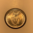 USA Philippinas 20 centavos 1945 Ag.750 UNC - pikkukuva 2