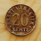 Viro, 20 senttiä 1996 - pikkukuva 1