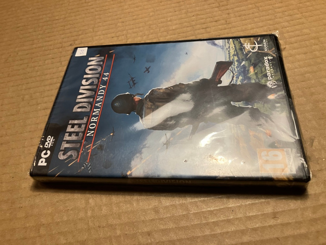 PC DVD STEEL DIVISION NORMANDY 44 UUSI