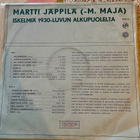 MARTTI JÄPPILÄN ISKELMIÄ * FIN 1968 - pikkukuva 2