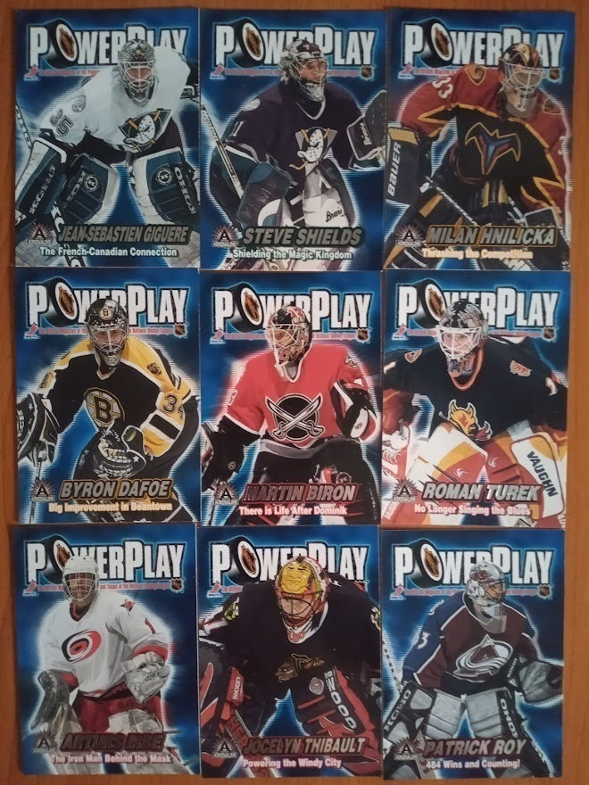 2001-02 Adrenaline Power Play setti 1-36