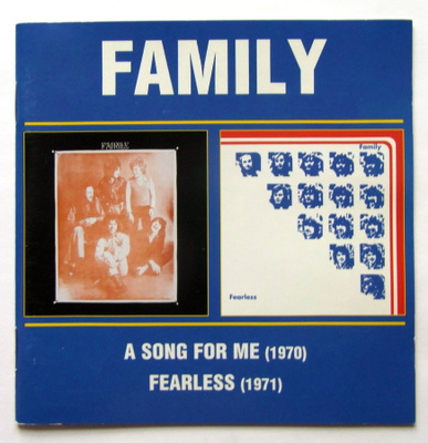 FAMILY A Song For Me / Fearless CD proge rock