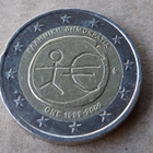 KREIKKA 2009 2€ EMU 10 vuotta 2 euroa erikoisraha euro - pikkukuva 1