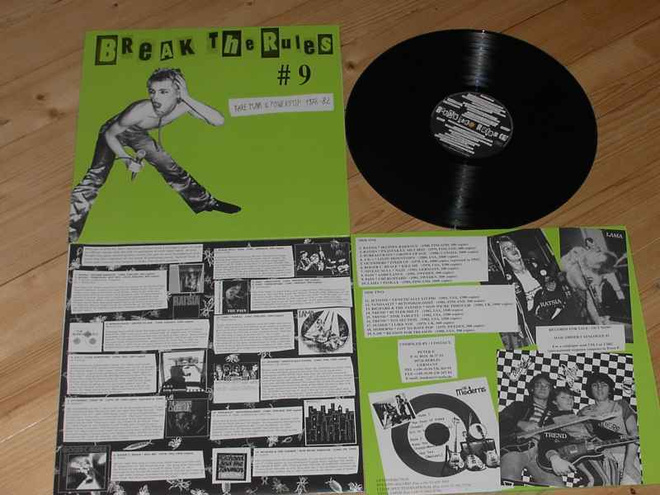 BREAK THE RULES #9 -RARE PUNK ROCK/POWERPOP 1978-1982-
