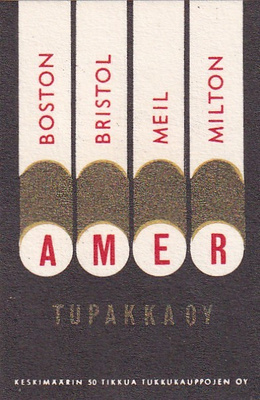 AMER, Tupakka Oy 8/9