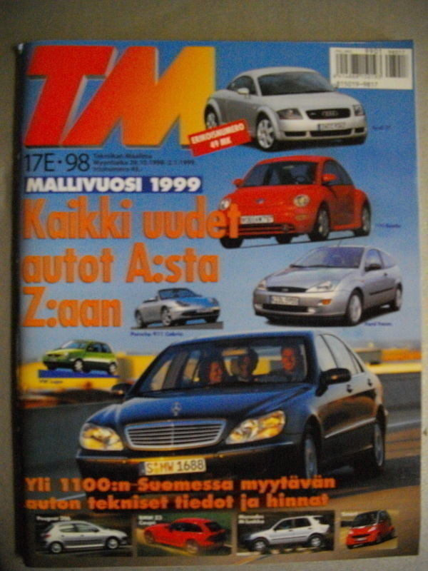 Tekniikan Maailma Nro 17E/1998 (18.3)