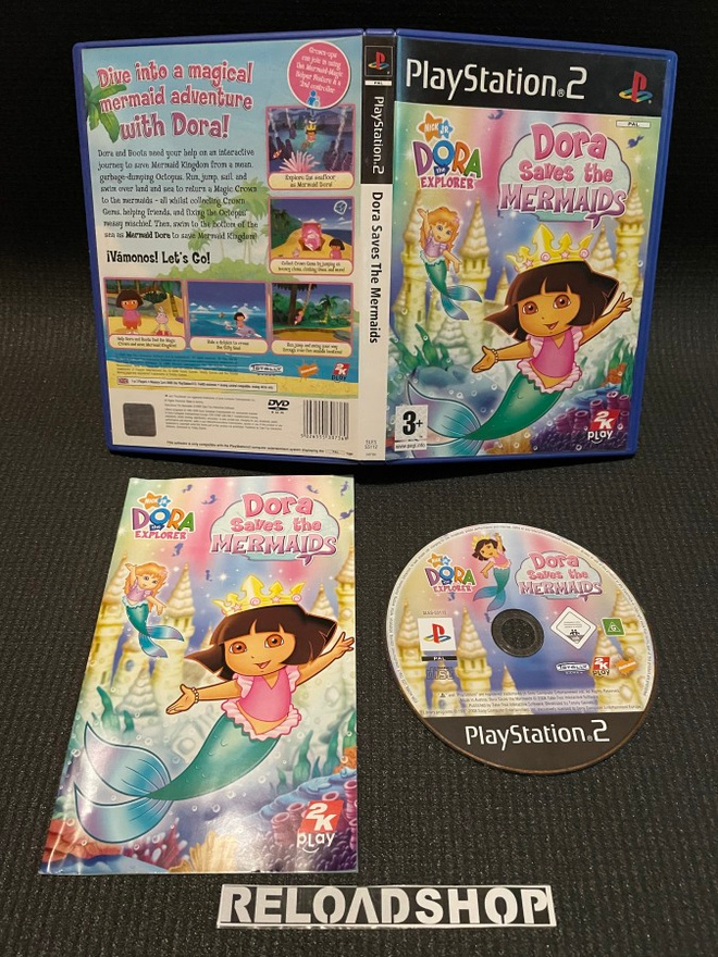 Dora Saves The Mermaids PS2 - CIB